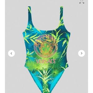 Versace Jungle Print One-Piece